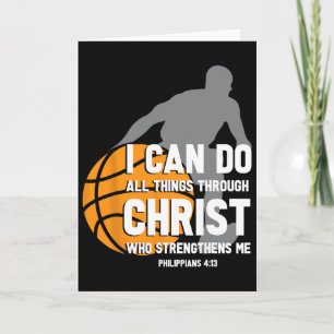 Tarjeta Puedo Hacer Todas Las Cosas A Través De Cristo Cri