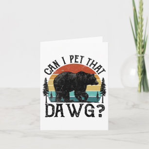 Tarjeta ¿Puedo Mascota A Ese Perro Divertido Dawg Con Meme