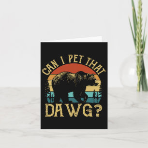 Tarjeta ¿Puedo Mascota A Ese Perro Divertido Dawg Con Meme