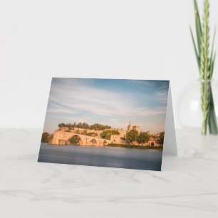 Tarjeta Puente Avignon Francia