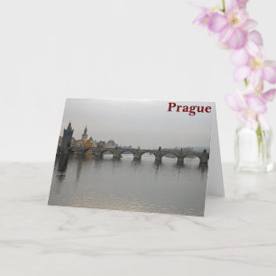 Tarjeta Puente Charles, Praga