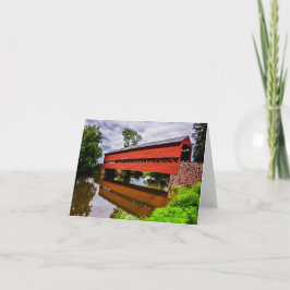 Tarjeta Puente cubierto de Sachs