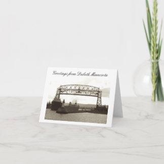 Tarjeta puente de elevación aéreo, manganeso de Duluth