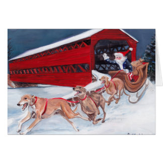 Tarjeta puente de Gettysburg Sach para Navidades d