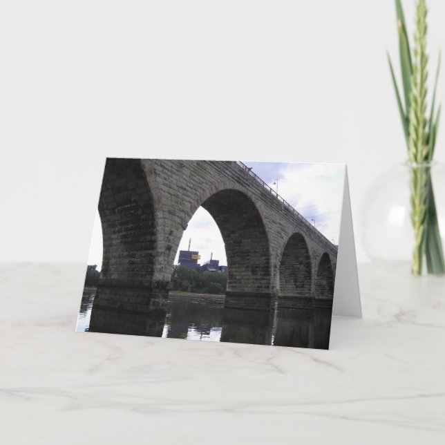 Tarjeta Puente de piedra del arco (Anverso)