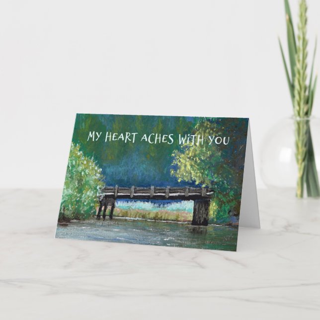 Tarjeta Puente de simpatía cristiana (Anverso)