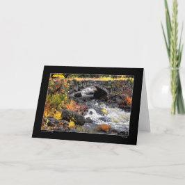 Tarjeta Puente del Arco de Piedra - Antrim, New Hampshire