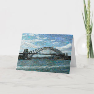 Tarjeta Puente del puerto de Sydney (Mosaic)