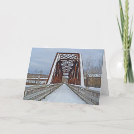 Tarjeta Puente ferroviario de Notecard