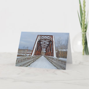 Tarjeta Puente ferroviario de Notecard