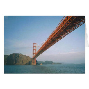 Tarjeta puente Golden Gate