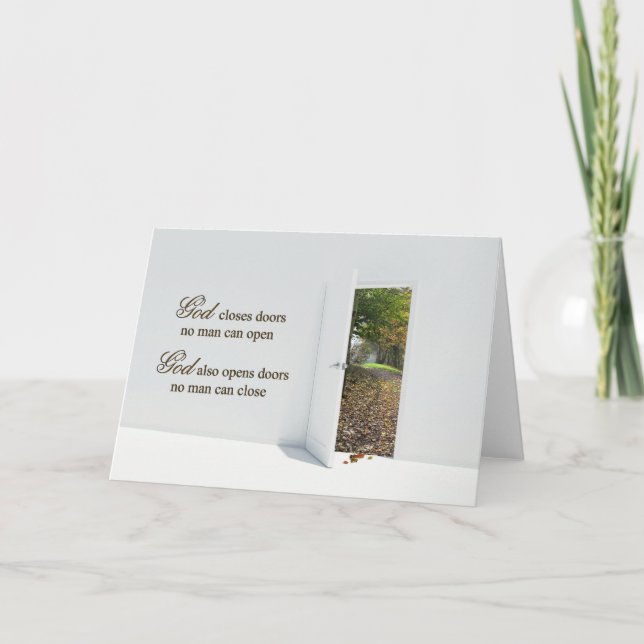 Tarjeta Puerta abierta (Anverso)