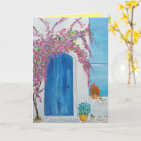 Puerta Azul Griega