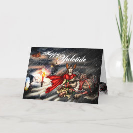 Tarjeta Puerta de Fentambién: Amabilidad de Yuletide