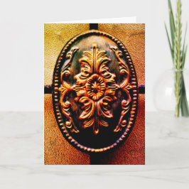 Tarjeta Puerta de flores