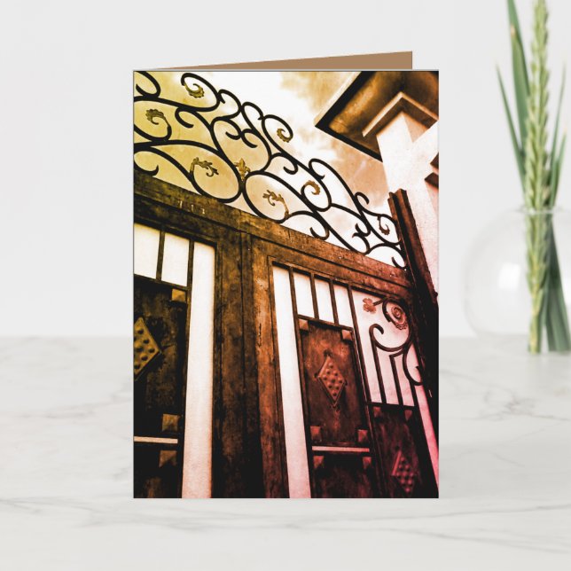 Tarjeta Puerta de nubes (Anverso)