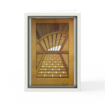 Puerta del jardín de las artesanías en madera de