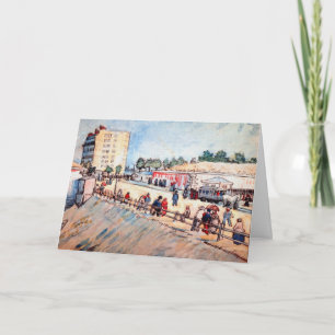 Tarjeta Puerta en las murallas de París por Vincent van Go