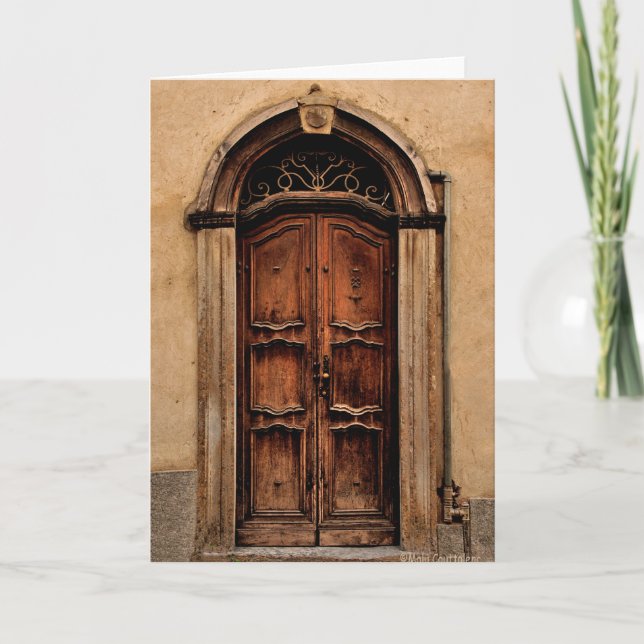 Tarjeta Puerta italiana (Anverso)