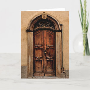Tarjeta Puerta italiana
