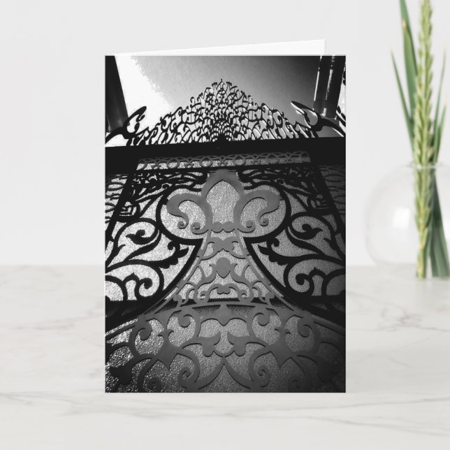 Tarjeta Puerta negra (Anverso)