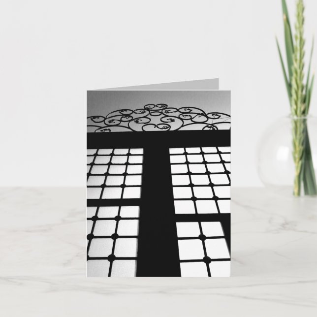 Tarjeta Puerta negra (Anverso)