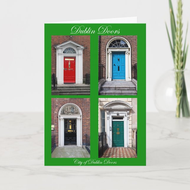 Tarjeta Puertas de Dublín (Anverso)