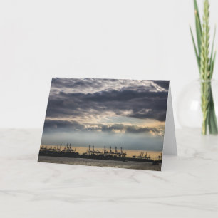 Tarjeta Puerto de Hamburgo Alemania