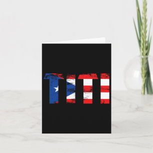 Tarjeta Puerto Rico: Día de la Madre del Orgullo de la Ban