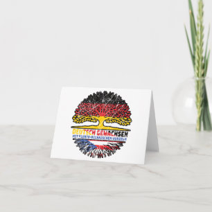 Tarjeta Puerto Rico puertorriqueño alemán Alemania