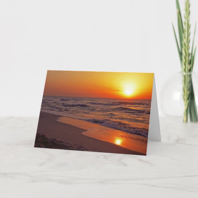 Tarjeta Puesta de sol (Anverso)