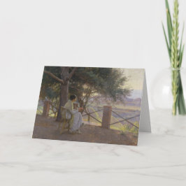 Tarjeta Puesta de sol (por Elin Danielson-Gambogi)