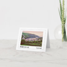 Puesta de sol sobre Port Isaac, Cornualles