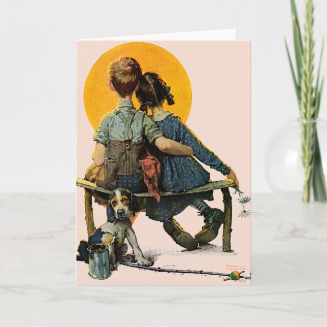 Tarjeta Puesta del sol (Anverso)