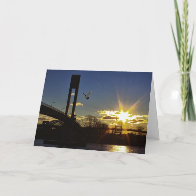 Tarjeta Puesta del sol (Anverso)