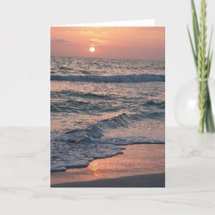 Tarjeta Puesta del sol de Sarasota
