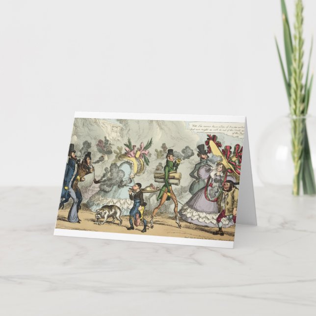 Tarjeta Puff, Puff, es una era de Puffing, Puff, Puff, P (Anverso)