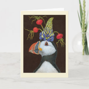 Tarjeta Puffin fiesta