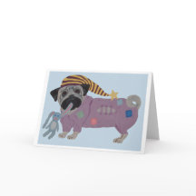 Pug en pijamas 