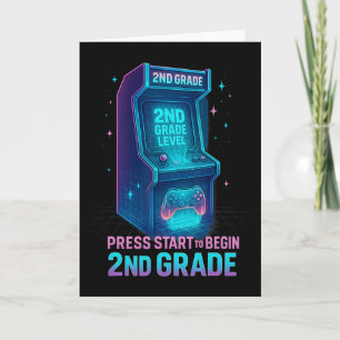 Tarjeta Pulse Inicio 2º Grado Gamer Niños Subir Nivel Dive