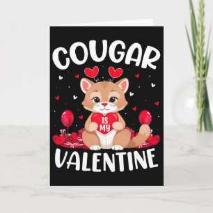 Tarjeta Puma Es Mi Corazón Amante De San Valentín Puma Val