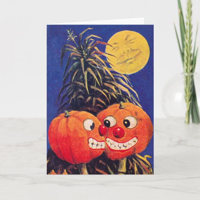 Tarjeta Pumpkinheads (Anverso)