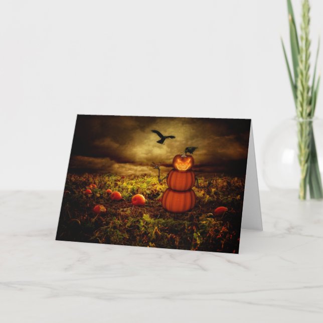 Tarjeta Pumpkinman (Anverso)