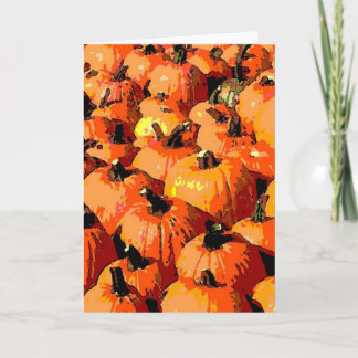 Tarjeta pumpkinpatch