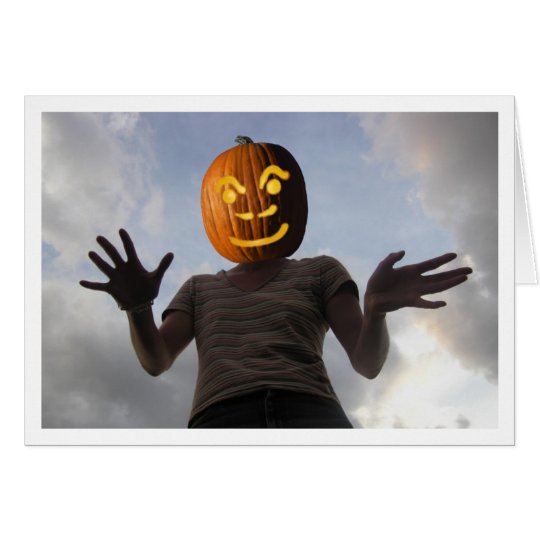 Tarjeta Pumpkinwoman