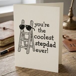 Tarjeta Pun del Día del Padre para el Padrastro