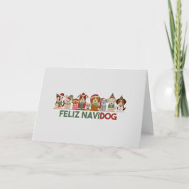 Tarjeta Pun navidad: Feliz Navidog