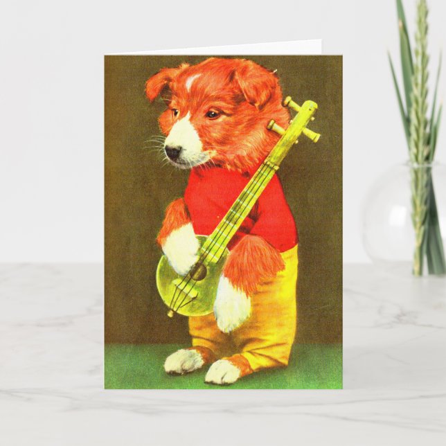 Tarjeta Puñador banjo (Anverso)