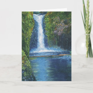 Tarjeta Punch Bowl Falls