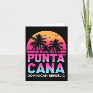 Tarjeta Punta Cana República Dominicana Vacaciones en la P